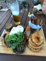 The Plough Inn At Brackenfield food