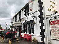 The Old Station Inn outside