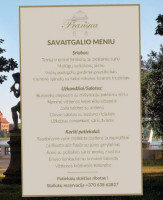 Fransua menu