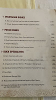 Kacsa Etterem menu