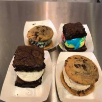 Cream Custom Ice Cream Sandwiches food