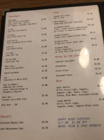 Sadec Bistro menu