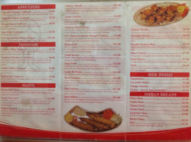 Cj1 Indian Curry menu