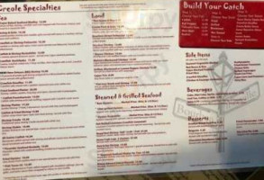 Cajun Steamer Franklin menu