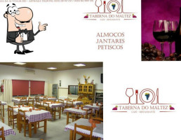 A Taberna Do Maltez inside