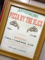 Hilltop Pizza Shop menu