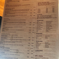 Famoso Neapolitan Pizzeria menu