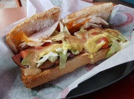 Quiznos Sub food