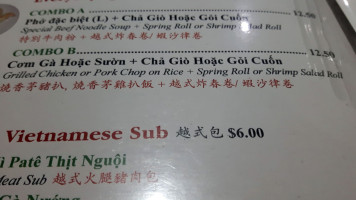 Truong Thanh Vietnamese Restaurant Ltd menu