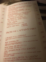 El Galeón menu