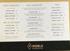 Noble Barbecue inside