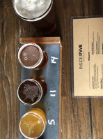 Inside The Five Brewing Company food