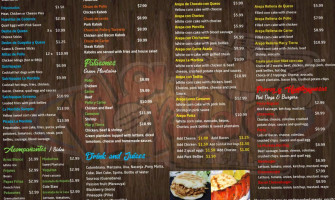 La Mordida Restaurant Bar Grill menu