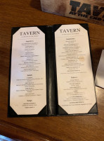 Tavern At The End Of The World menu