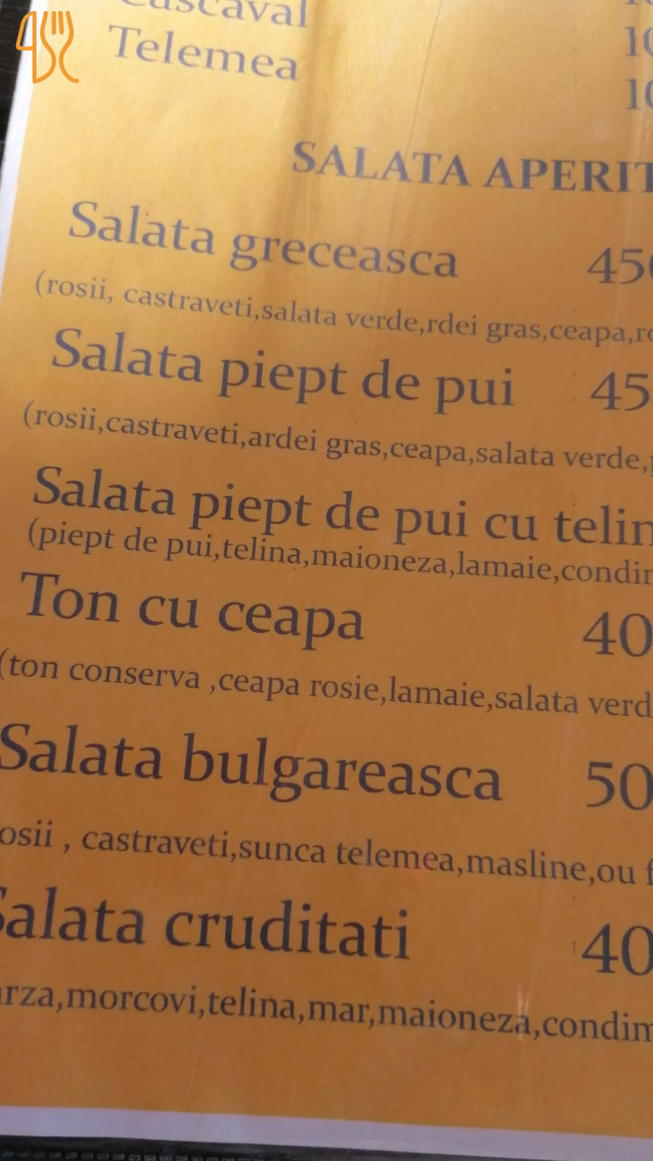 Italiano Terasa Mimohelen Bellacucina Meniu
