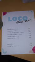 Poquito Loco menu