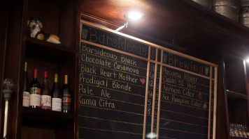 Barsideous Brewing menu