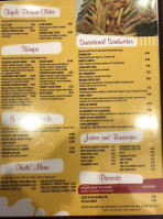 The Michigan City Sugar Bowl menu