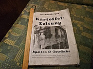 Kartoffel menu