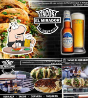 Tacos El Mirador food