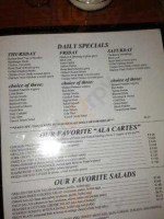 Mama's Daughters' Diner menu