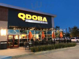 Qdoba Mexican Eats outside