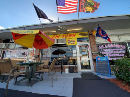 Chi-town Chicago Italian Beef Hot Dogs food