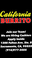 California Burrito Mexican Food food