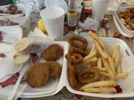 Captain Bill's Seafood Steak food