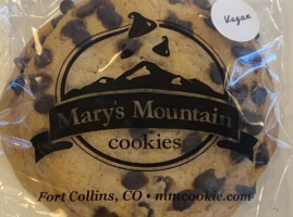 Mary's Mountain Cookies food