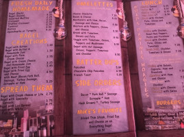 The Bagel Depot menu