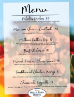 Ellie's At Mills Park menu