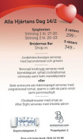 Sjöglimten menu