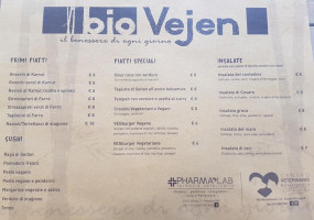 Biovejen menu