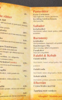 Restaurang 40, Ab menu