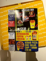 Pizza Max menu