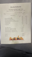 Pierre Lafond Market Deli menu