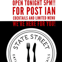 State Street Eating House Cocktails food