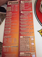 Alfer's Pizza menu