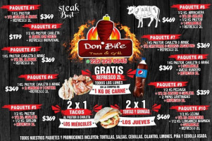 Taqueria Don Bife food