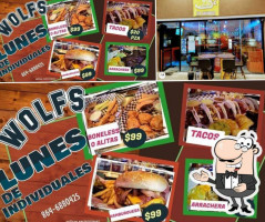 Wolf 's Alitas Boneless Múzquiz. food