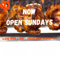 Los Pollos Rotisserie Grill food