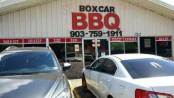 Boxcar Bbq outside