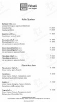 Rössli z. menu