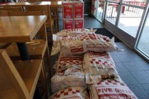 Five Guys inside