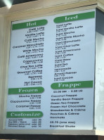 Drinx menu