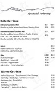 Vorderwengi menu