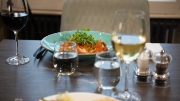 The Dining Room At Poets House food