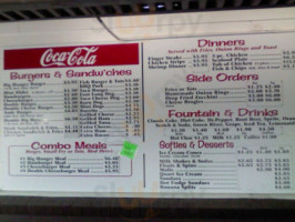 Hungry Onion Drive-in menu