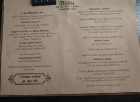 Carriages menu